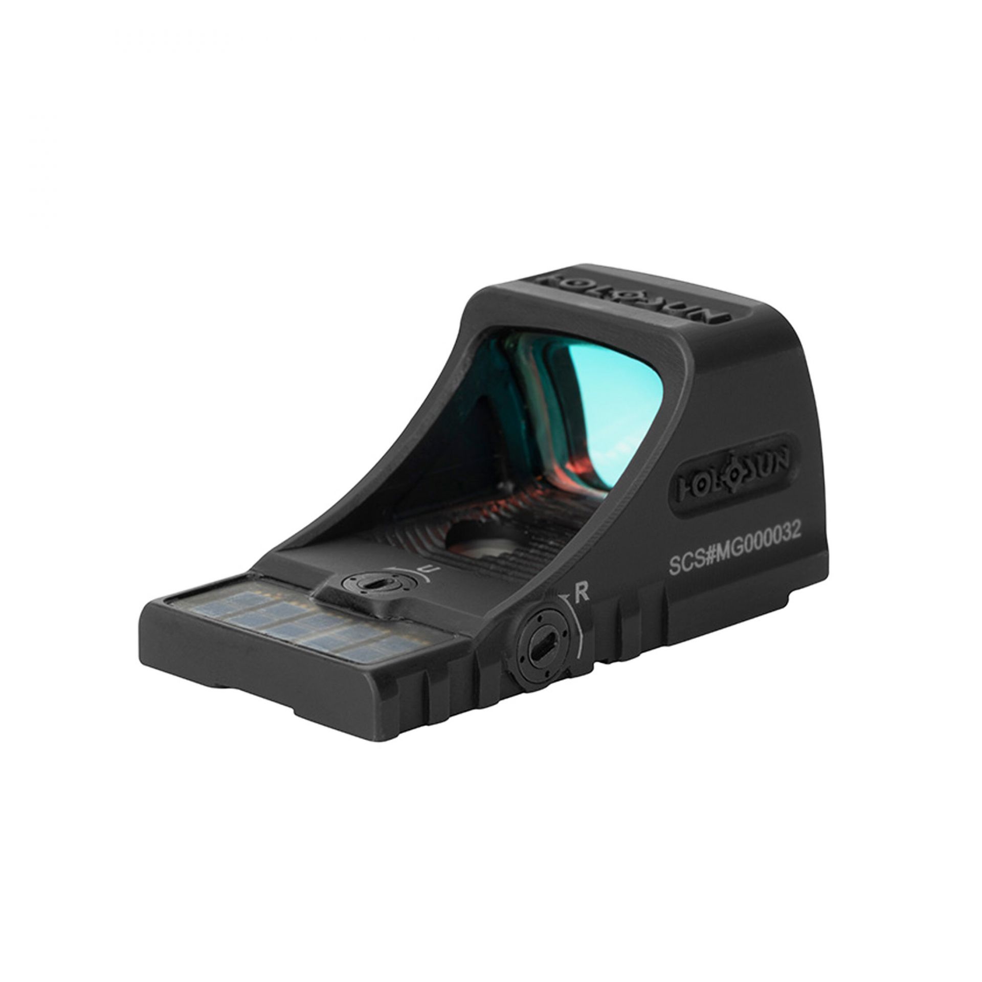 Reflex Visier Holosun SCS-Glock MOS-GR  mit grünem Wechselabsehen 2MOA Dot & 32MOA Cricledot (außer 43X und 48)