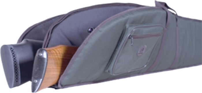 Gewehrfutteral Franzen grün für zwei Gewehre mit Zielfernrohr