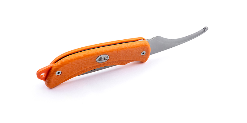 Messer EKA  Swedblade G5 orange mit Etui