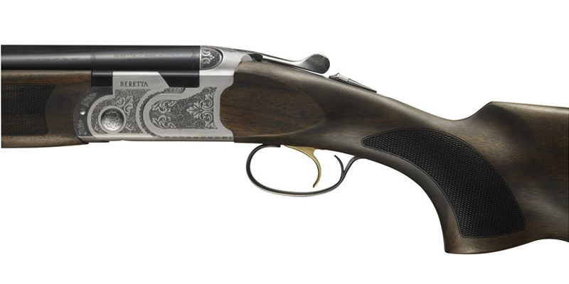 Bockdoppelflinte Beretta 686 SILVER PIGEON I SPORTING 12/76 Linksschäftung, vestellbare Schaftbacke, LL76cm, Mobil Choke, Stahlschrotbeschuss