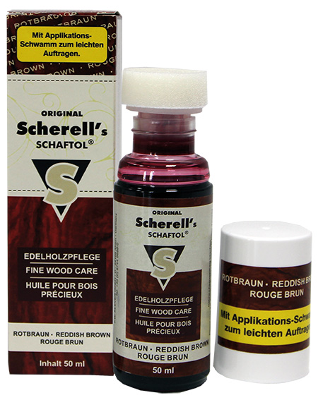  Scherell's Schaftöl 50ml - rotbraun