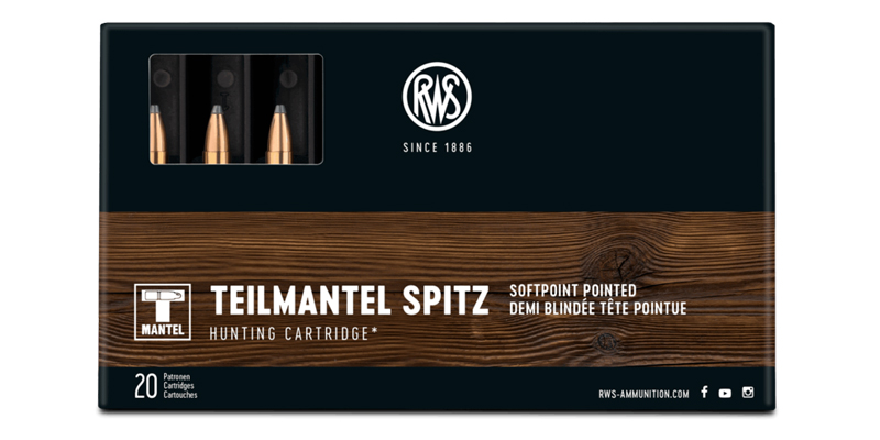 Munition RWS TM Spitz .22 Hornet  3.0g / 46gr