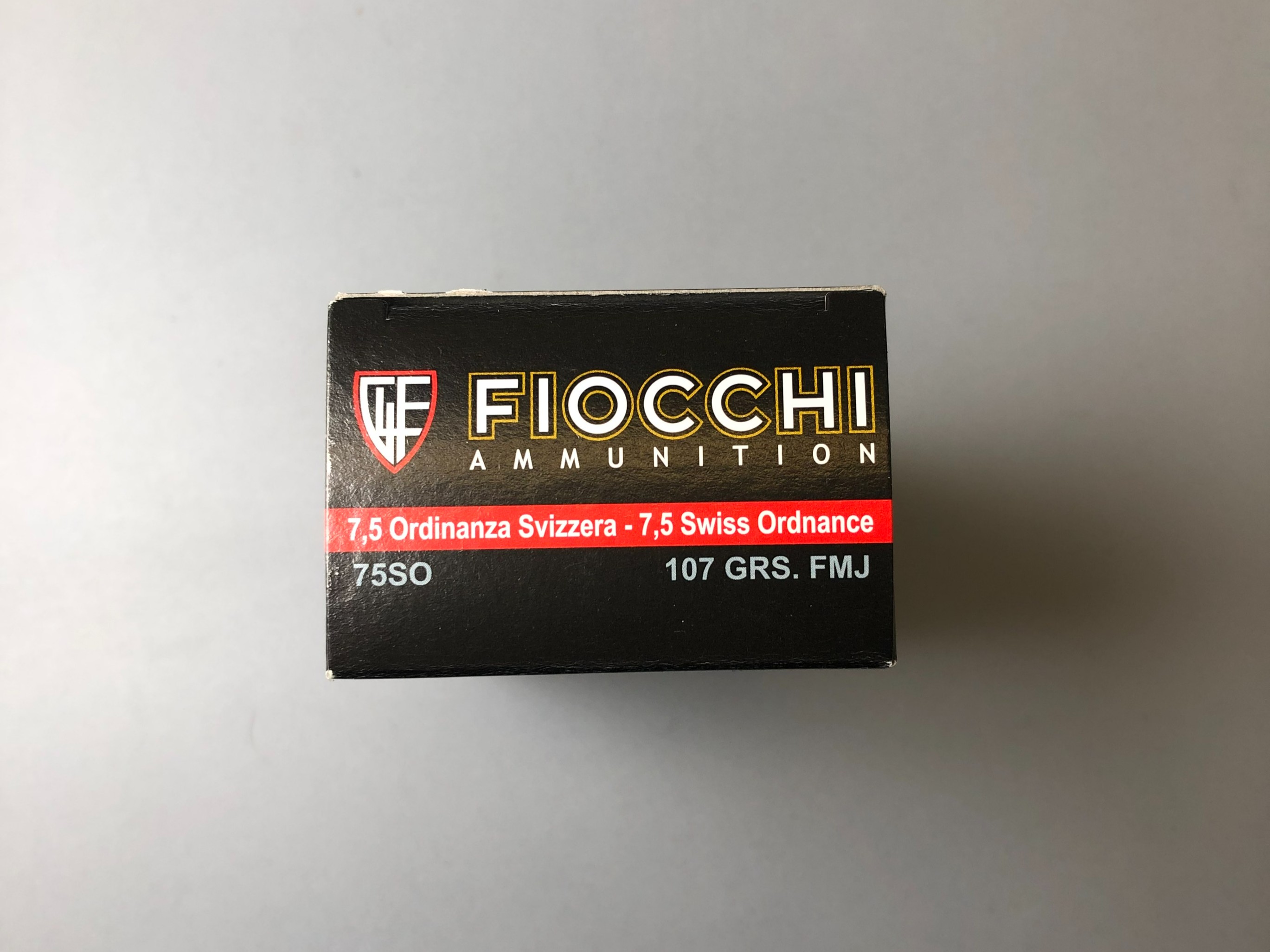 Munition Fiocchi CH-Ordonnanz Revolverpatronen 7.5mm