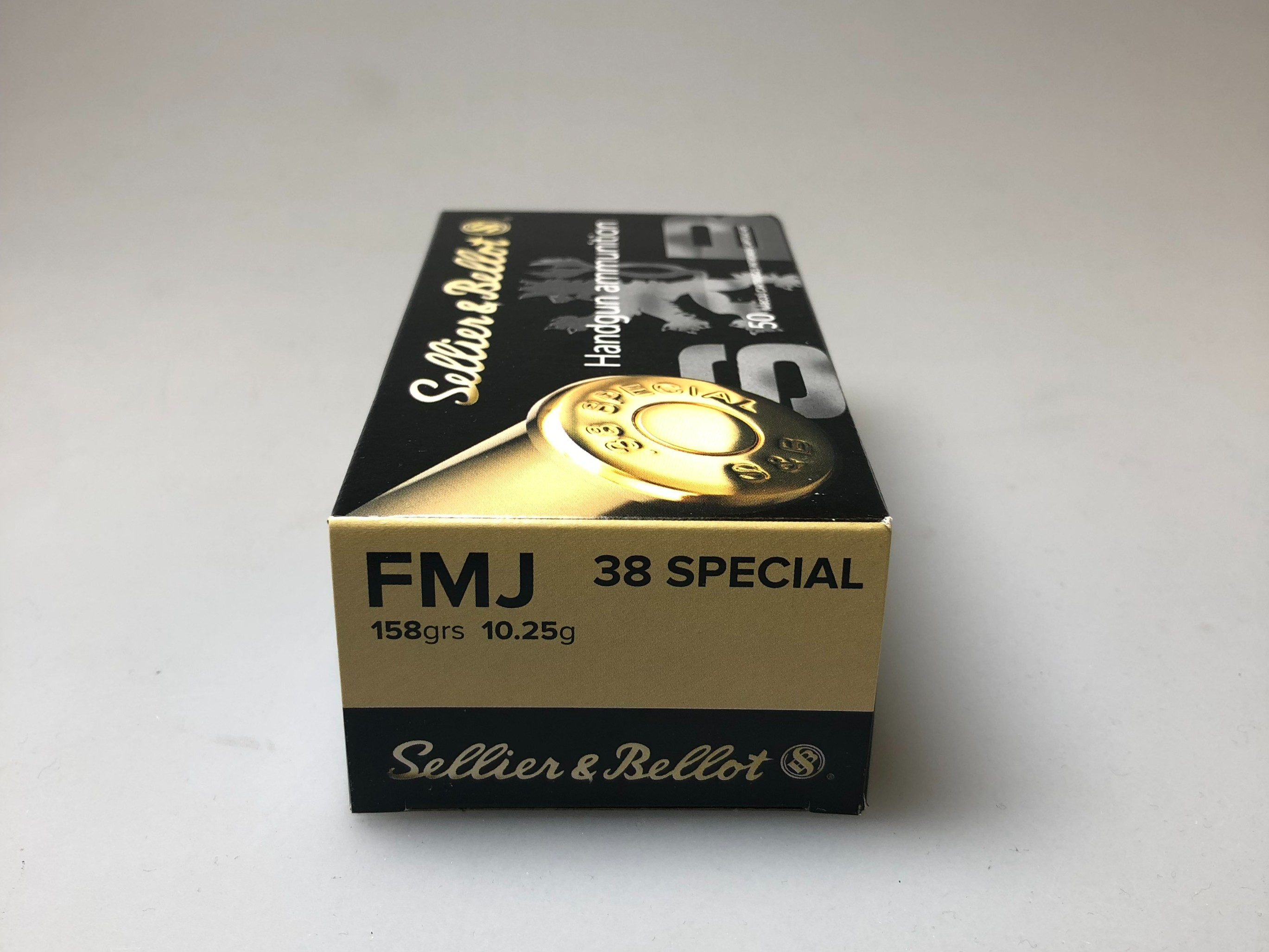 Munition Sellier & Bellot FMJ .38 Spec. 10.25g