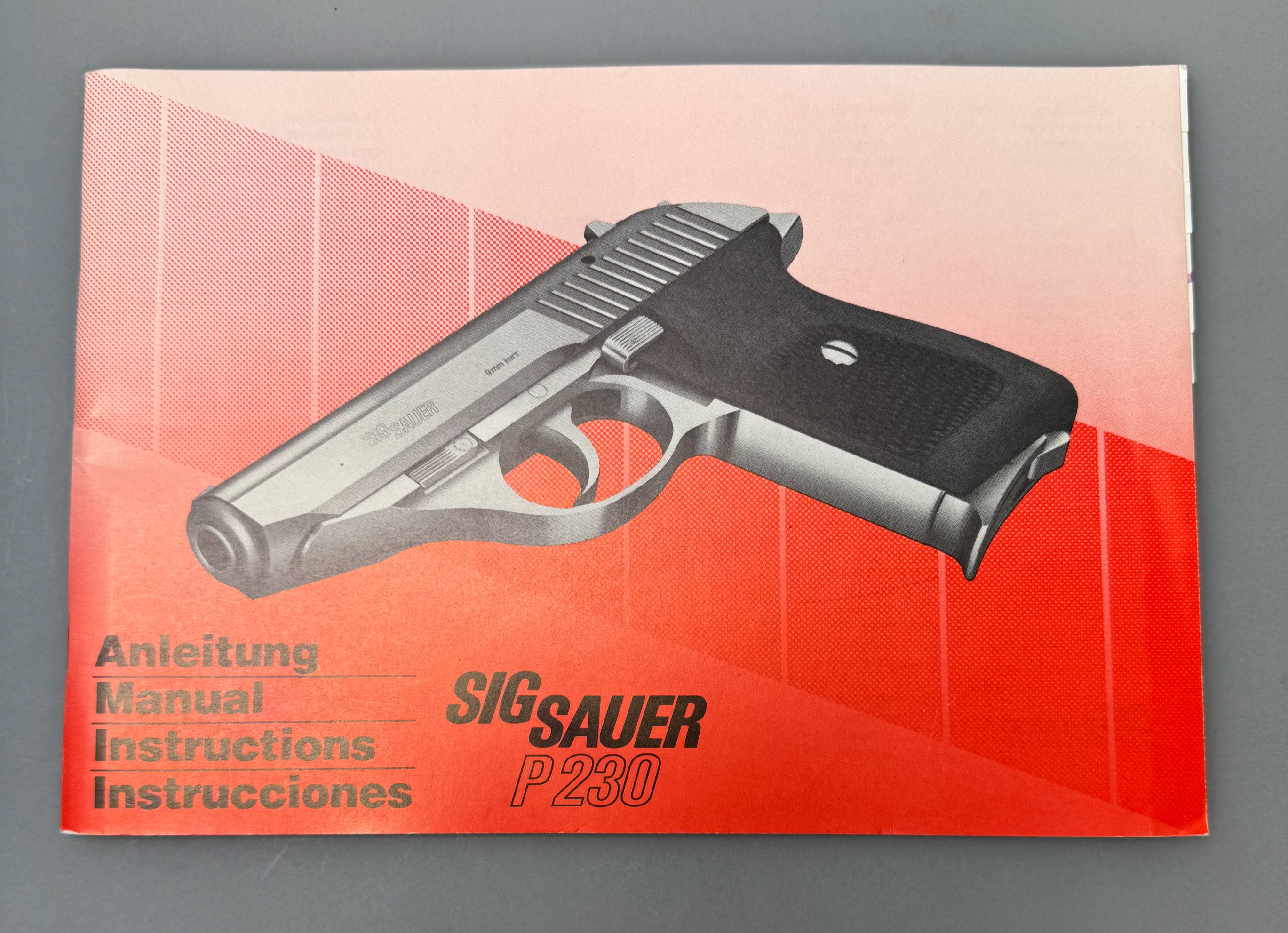 Bedienungsanleitung SIG Sauer P230, occasion