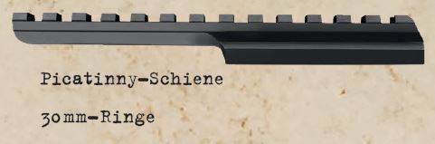 Montageschiene Mauser M25 Picatinny 12 Moa