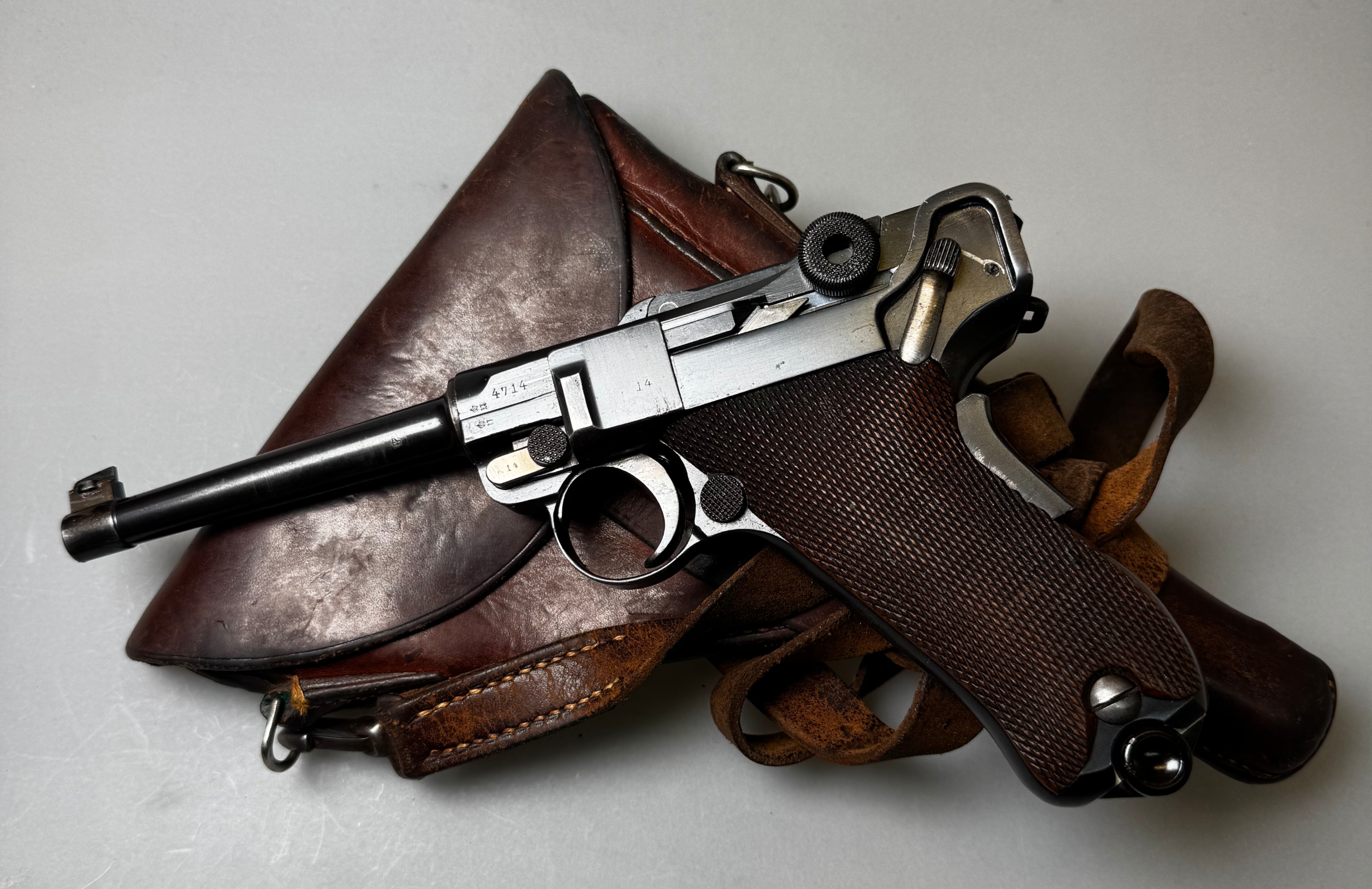 Pistole DWM Parabellum 1900 7.65mm Para  occasion SNR: 4714